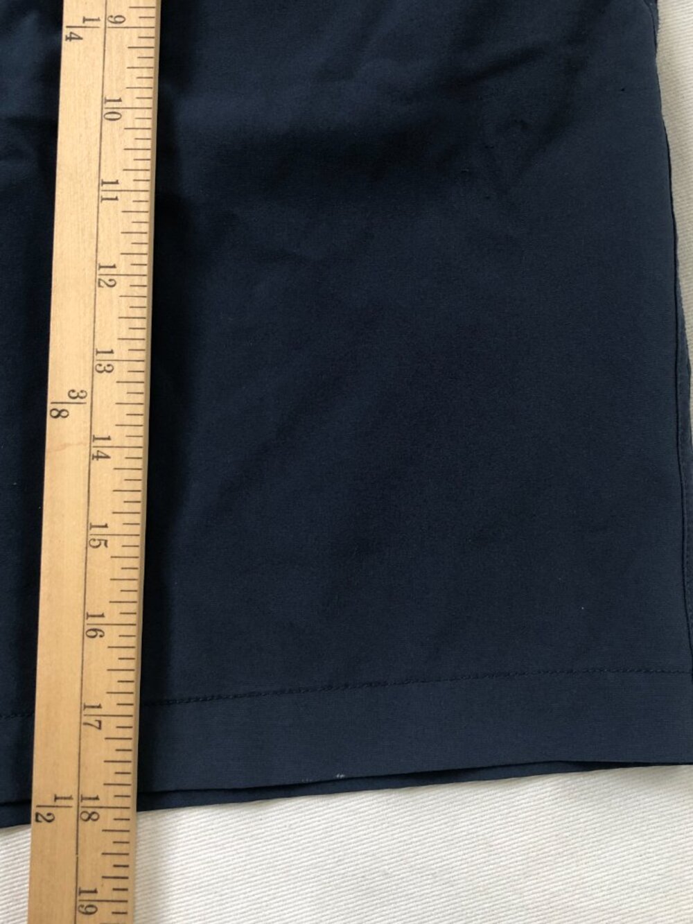 Burlebo Performance Shorts Mens XL Blue Moisture Wicking Stretch Casual Golf - Picture 8 of 8